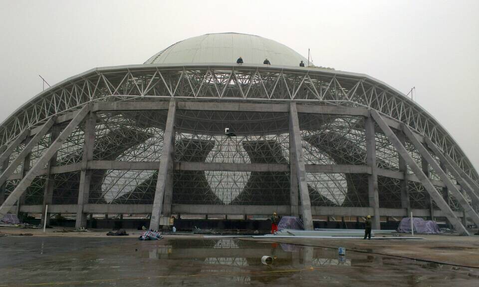 迪庆温泉馆网架工程