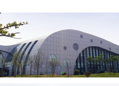 迪庆会议中心外景网架工程